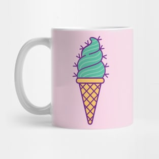 Succulent Ice Cream Mug